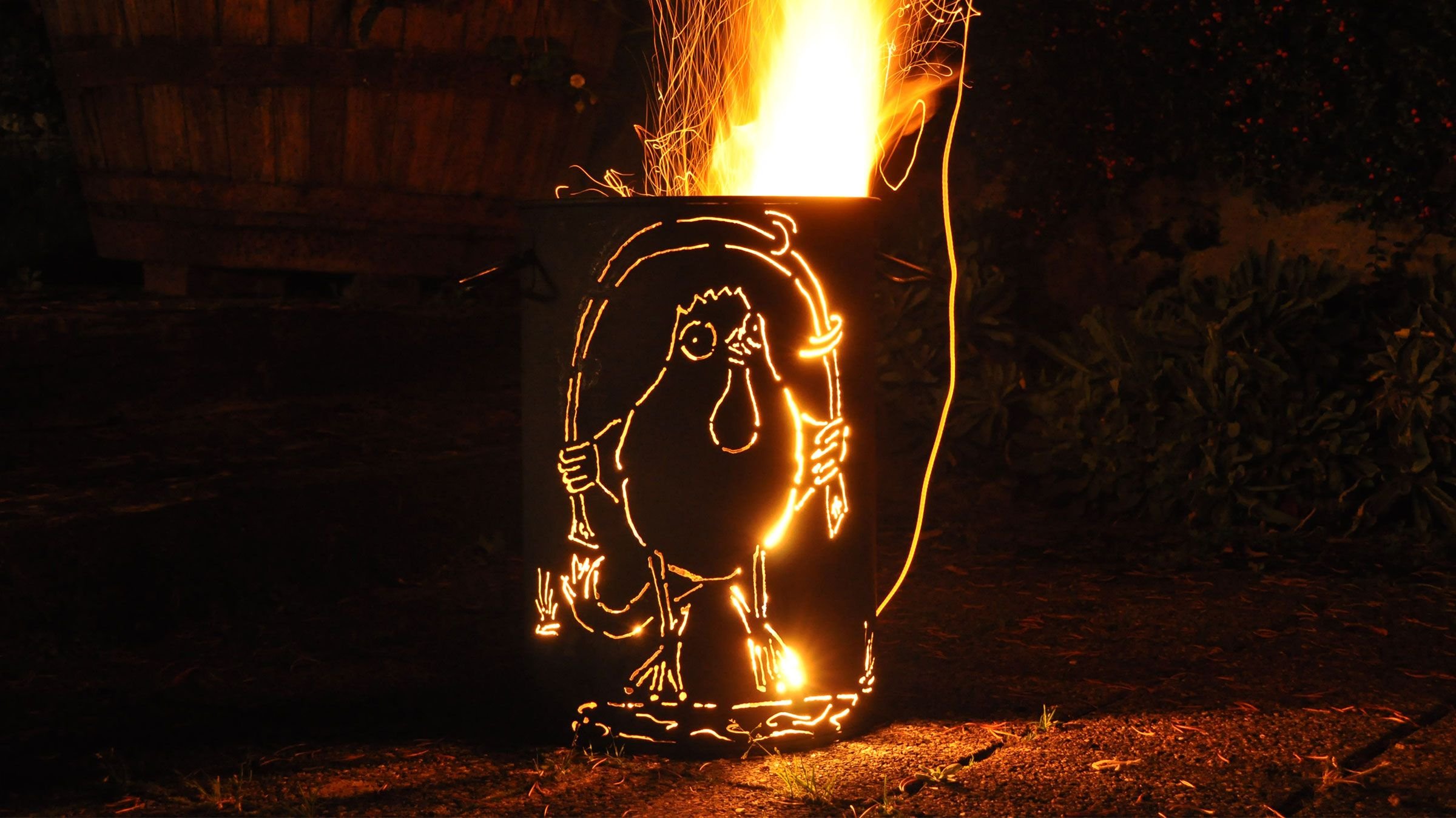 Feuerfässer fertigen